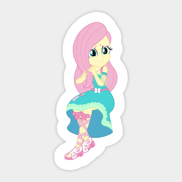 Nice Fluttershy Sticker by CloudyGlow